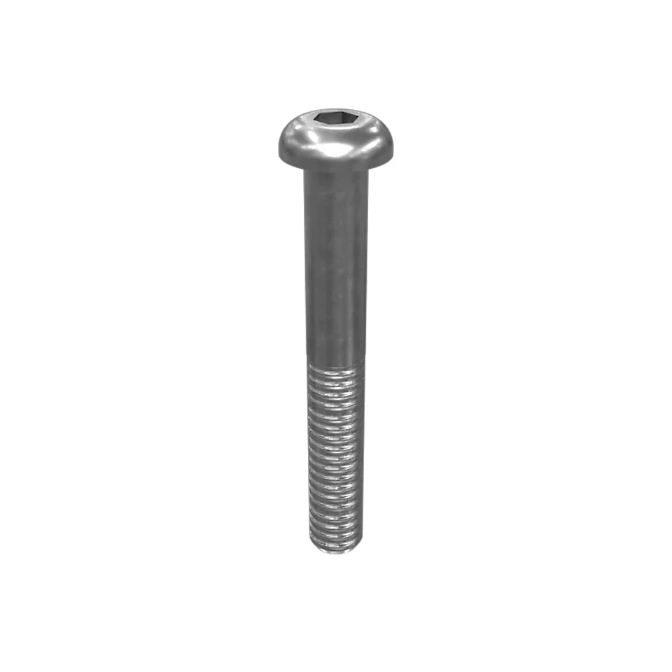 292-4251: M8-1.25 X 60mm Rounded Pan Head Internal Hex Screw 2924251 купить