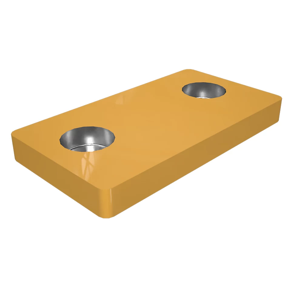 296-1523: 16mm Thick Fender Support Plate 296-1523 Caterpillar