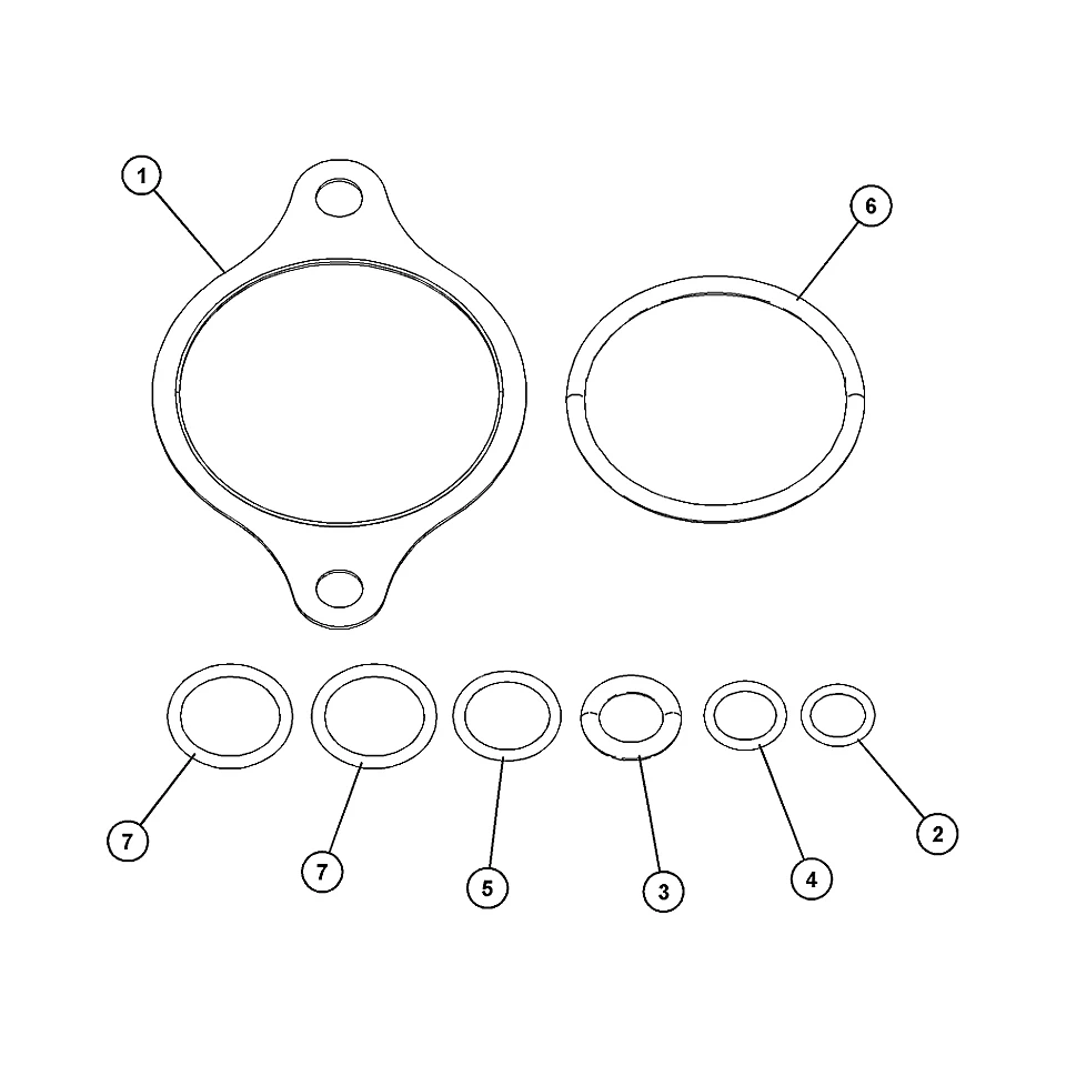 297-5894: KIT-WATER PUMP INSTALL 2975894 купить