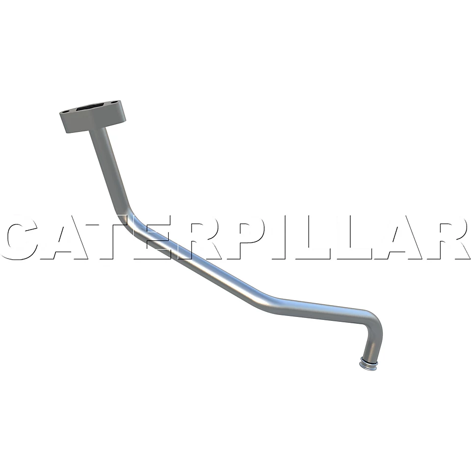 297-9897: Left Hand Turbocharger Oil Drain Tube 2979897 Caterpillar