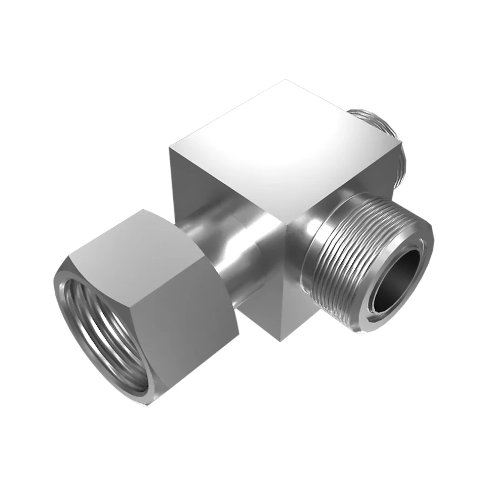 298-0890: 1-3/16" X 1-7/16" O-ring Face Seal Tee Adapter 298-0890 Caterpillar