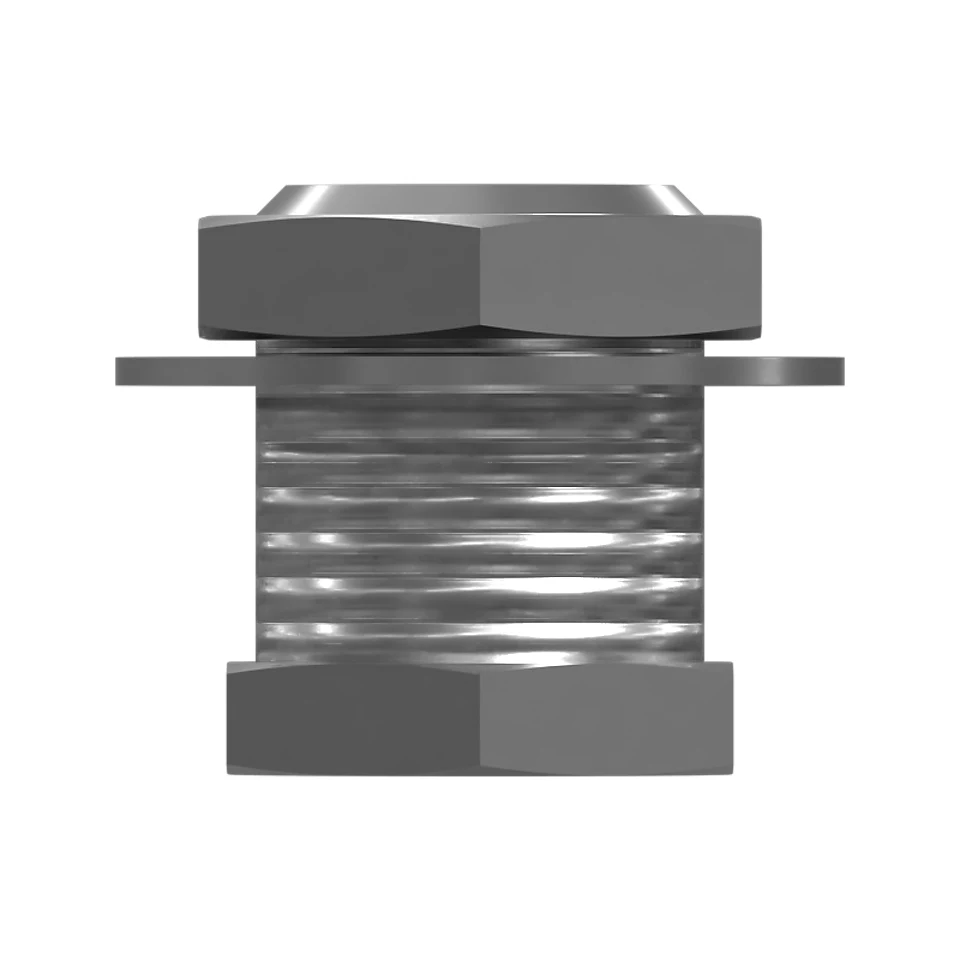 2M-1908: 3/8-18 NPTF X 1-14 Bulkhead Hex Head Adapter 2M1908 купить