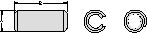 2M-3521: 8mm Diameter Shaft Spring Pin 2M3521 купить