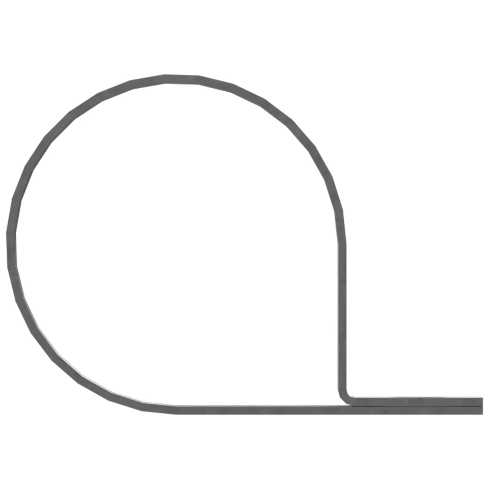 2N-8928: 60.3mm Tube Outer Diameter Loop Clip 2N8928 купить