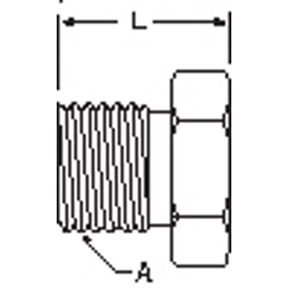 2Y-5841: M16 Thread Fuel Injection Pump Housing Adapter 2Y5841 купить
