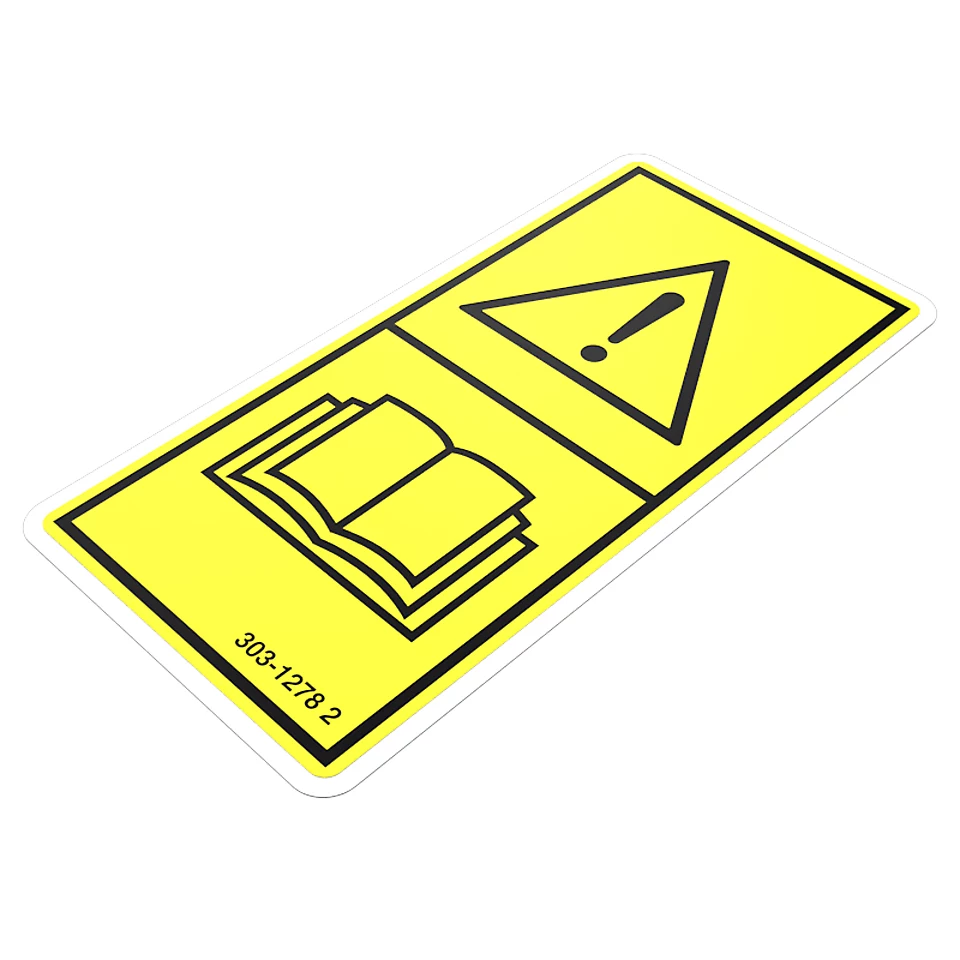 303-1278: Operation And Maintenance Manual Warning Film 303-1278 Caterpillar