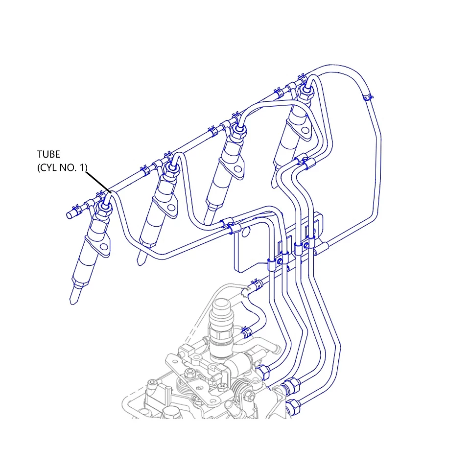 314-9980: Pipe-fuel Injector 1 3149980 купить