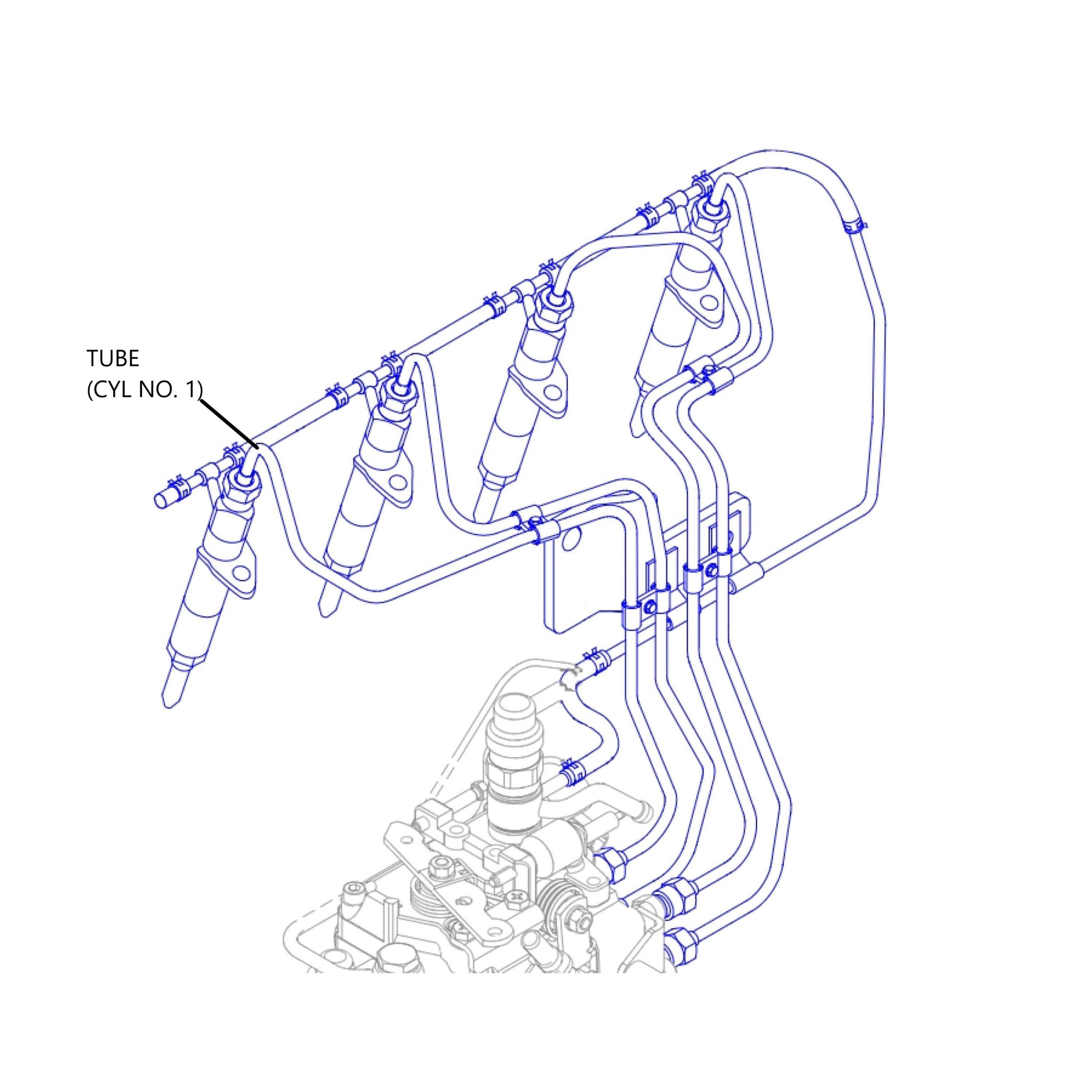 314-9980: Pipe-fuel Injector 1 3149980 купить