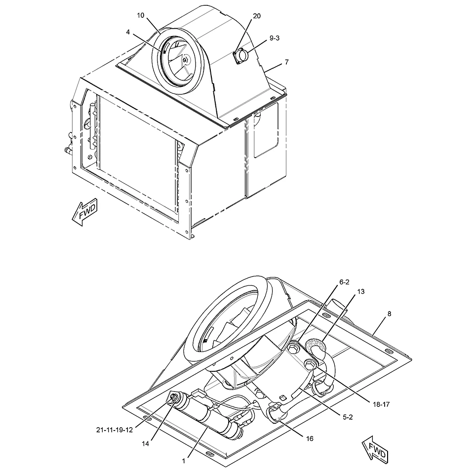 320-6234: Blower Assembly 3206234 купить