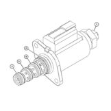 322-8715: 1-1/16-12UN-2B Thread Solenoid Valve 3228715 buy