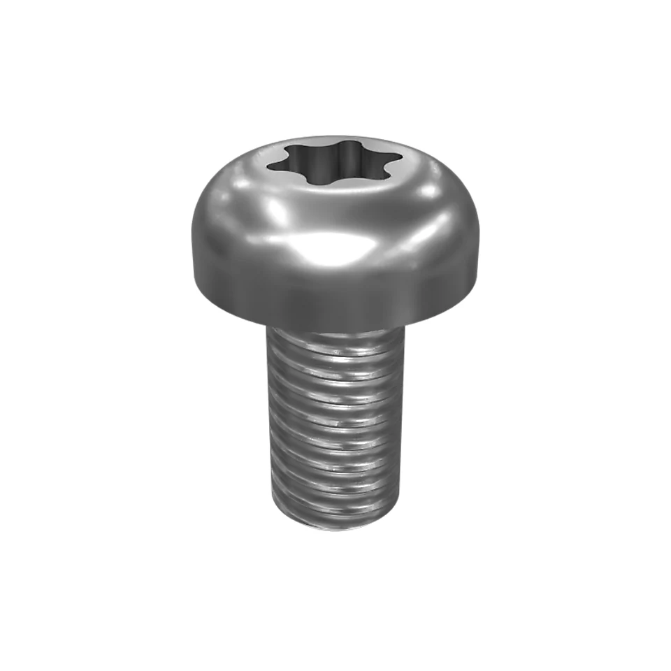 323-3722: M6-1 X 12mm Rounded Pan Head Hexalobular Screw 323-3722 Caterpillar