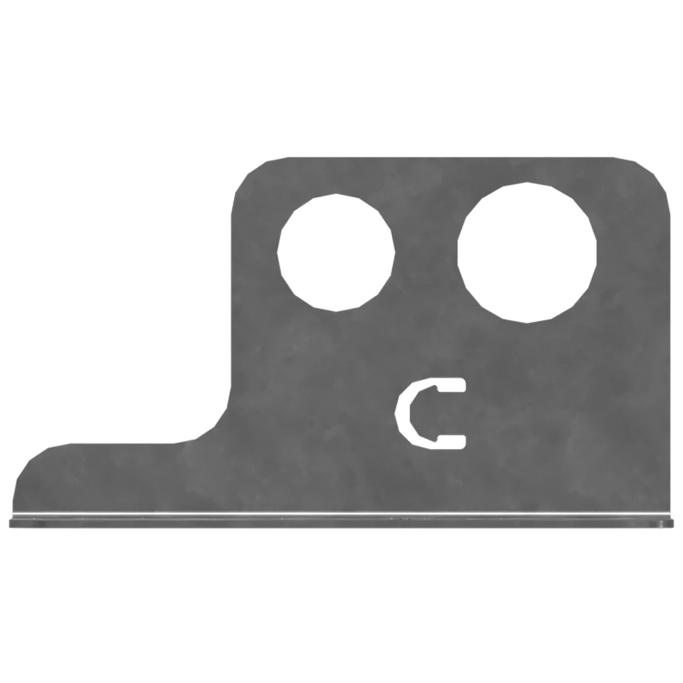 345-1287: 2mm Thick Air Conditioner Mounting Bracket 3451287 купить