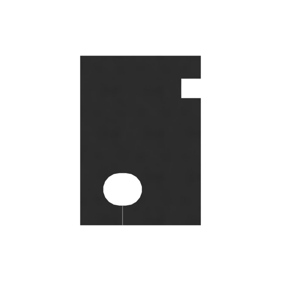 349-0009: Лист звукоизолирующей облицовки капота, толщина 25,4 мм 3490009 купить