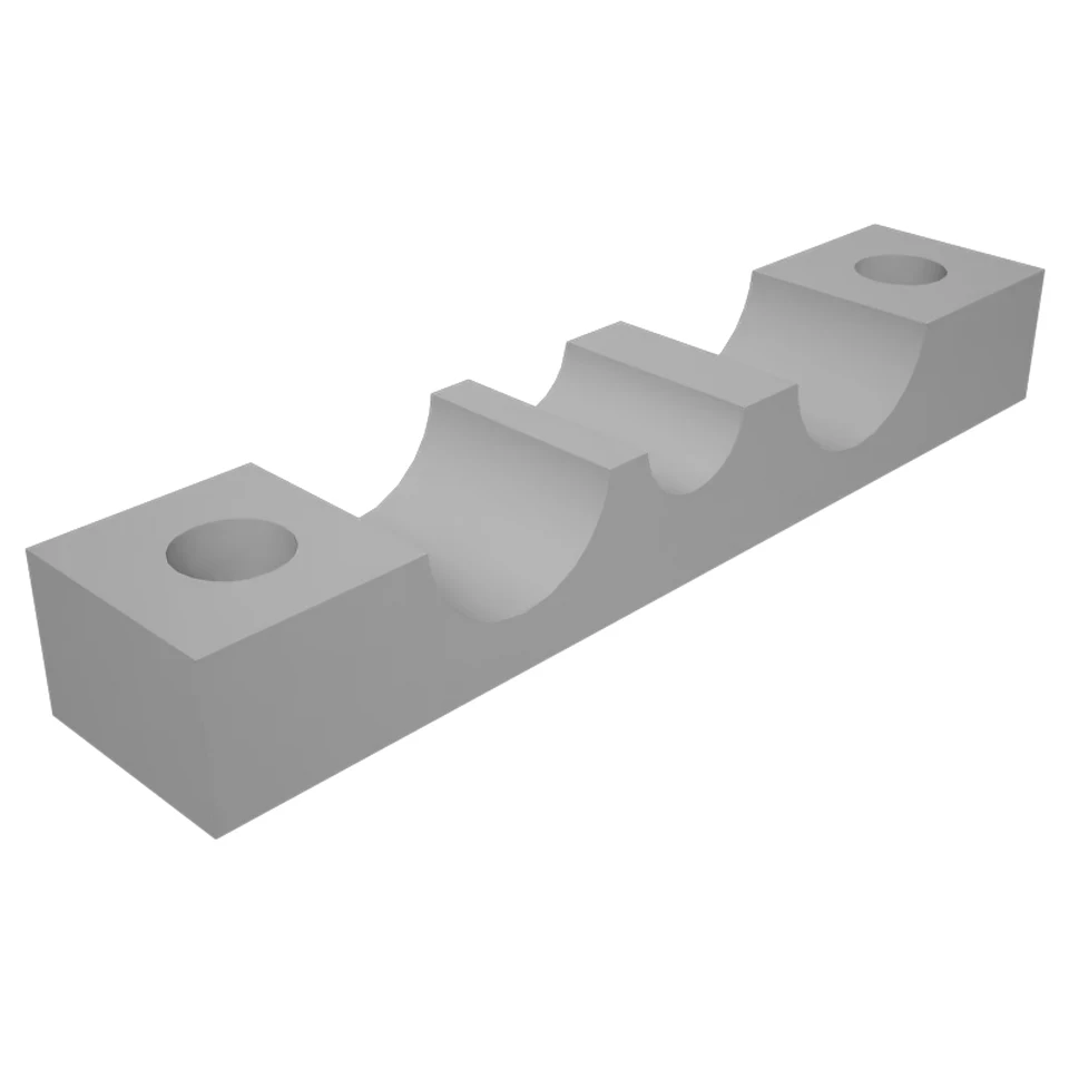 371-1086: 40mm Width Brake Lines Hose Separator Block 3711086 купить