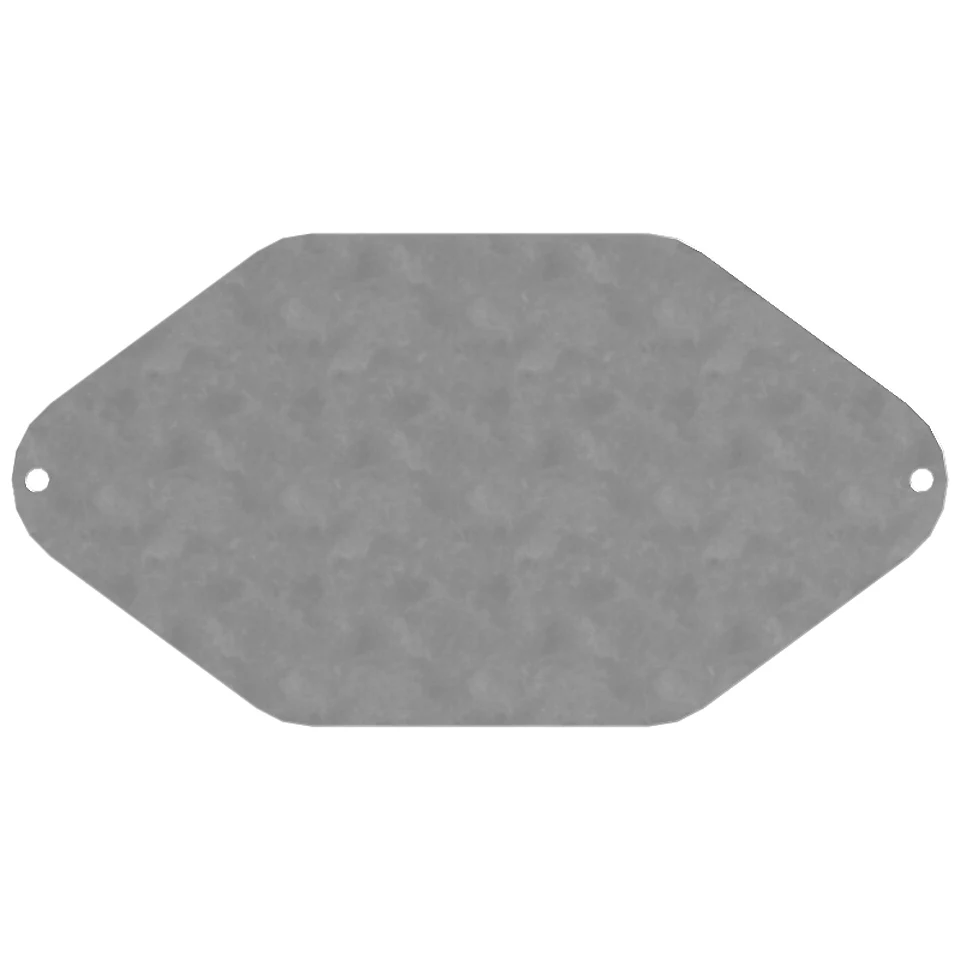 386-3920: 10mm Thick Bracket Plate 3863920 купить