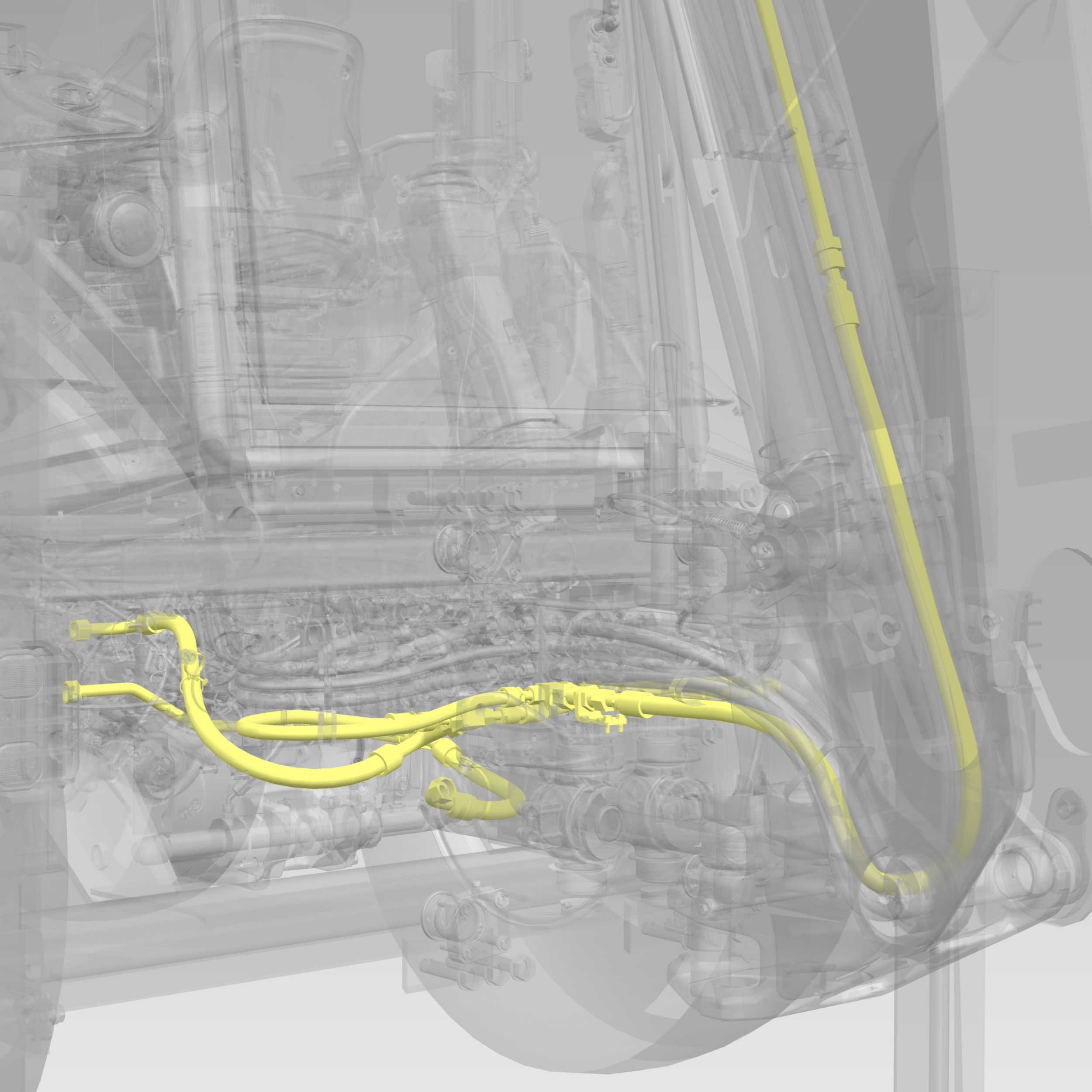 387-6462: LINES GP-BACKHOE AUXILIARY 3876462 купить