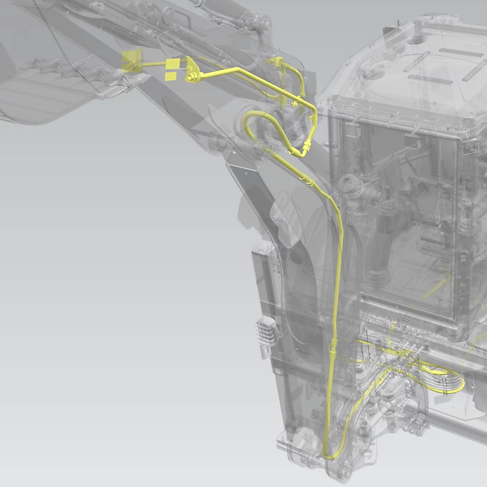 387-6462: LINES GP-BACKHOE AUXILIARY 3876462 купить