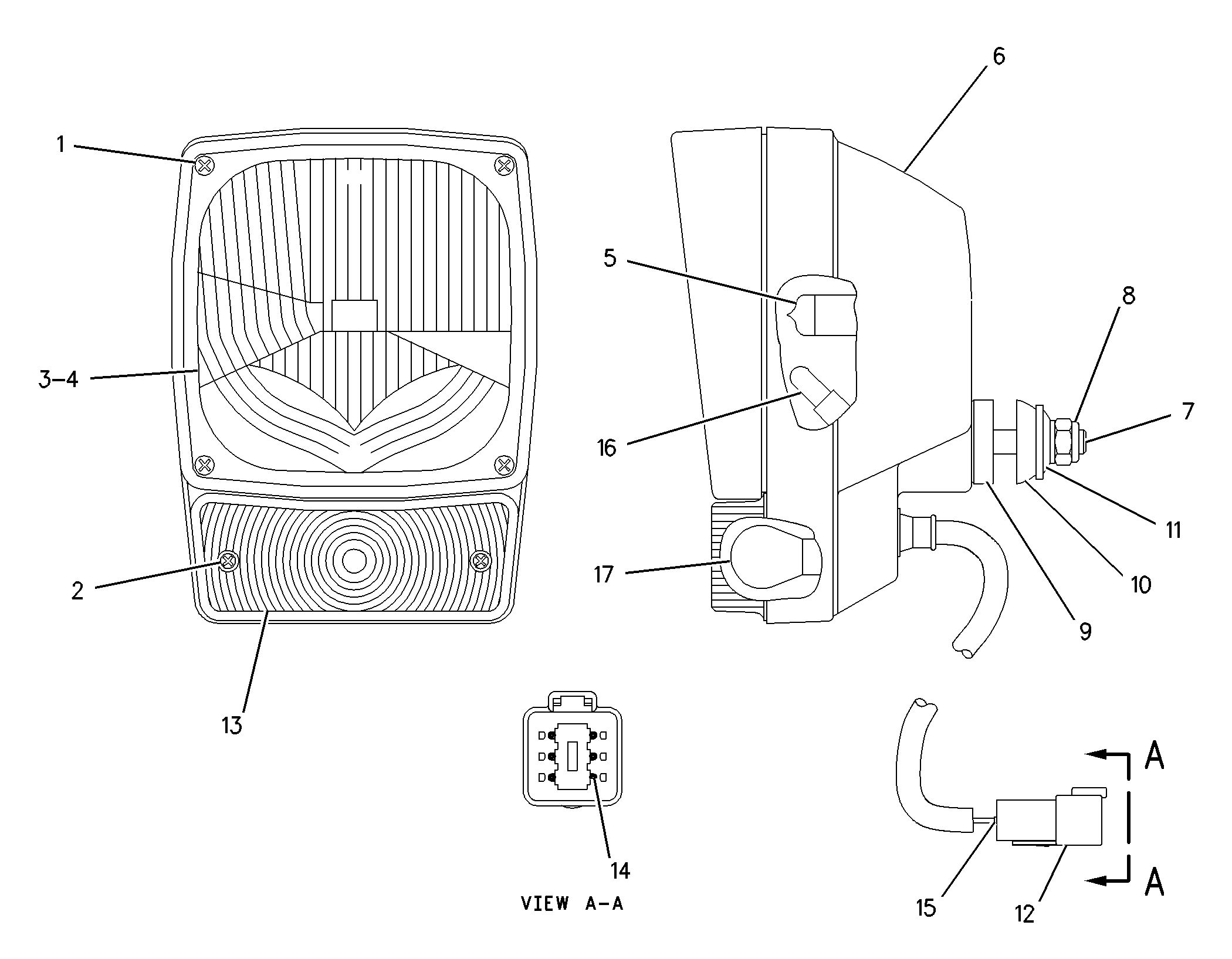 3E-7587: Lamp Assembly 3E7587 купить