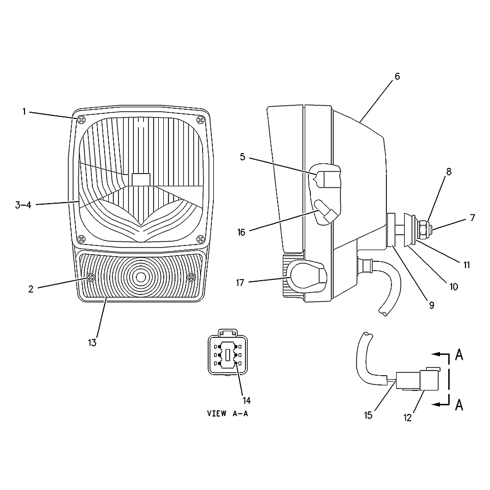 3E-7587: Lamp Assembly 3E7587 купить