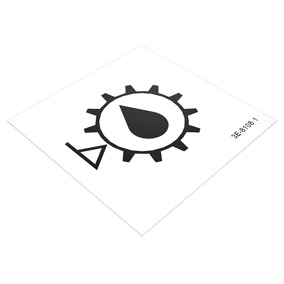 3E-8108: Transmission Oil Level Identification Film 3E8108 купить