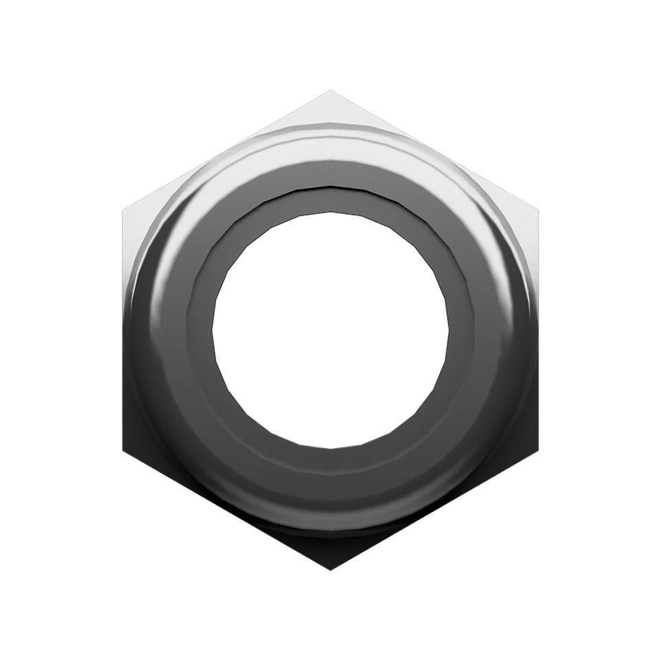 3F-7674: 1/4''-28 Hex Lock Nut 3F7674 купить