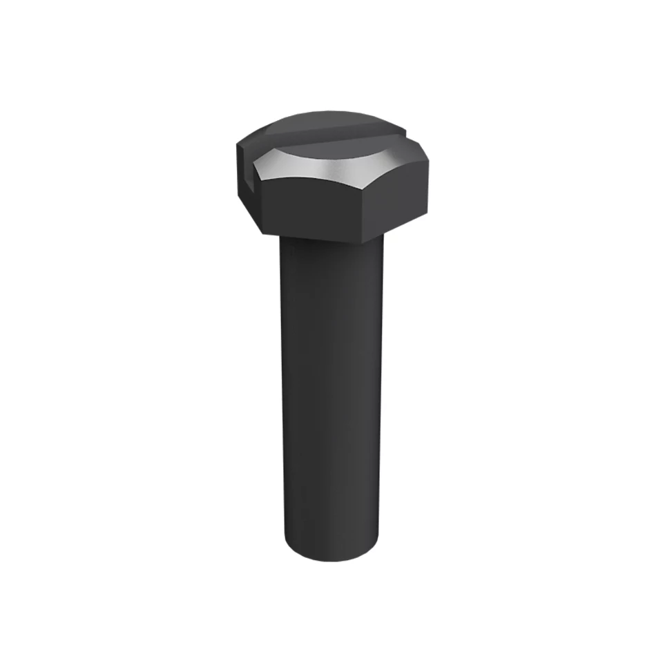 3K-6980: . 8 (.164)"-36 X 5/8" Hex Head Slotted Screw 3K6980 купить