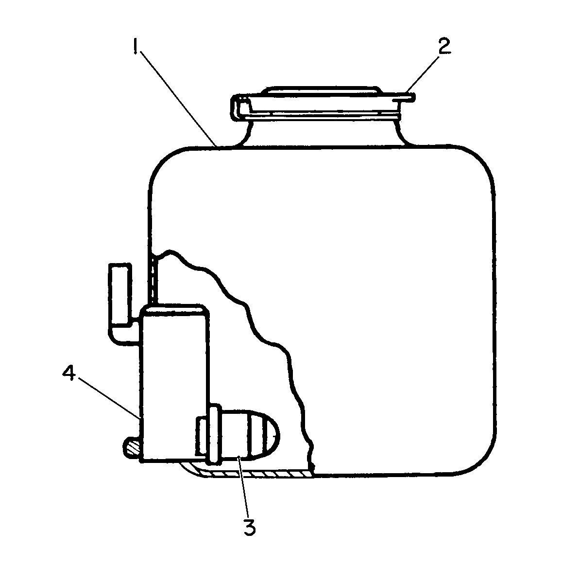 3W-6876: Window Washer Tank 3W6876 купить