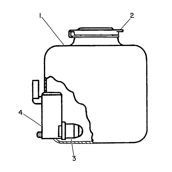 3W-6876: Window Washer Tank 3W6876 купить