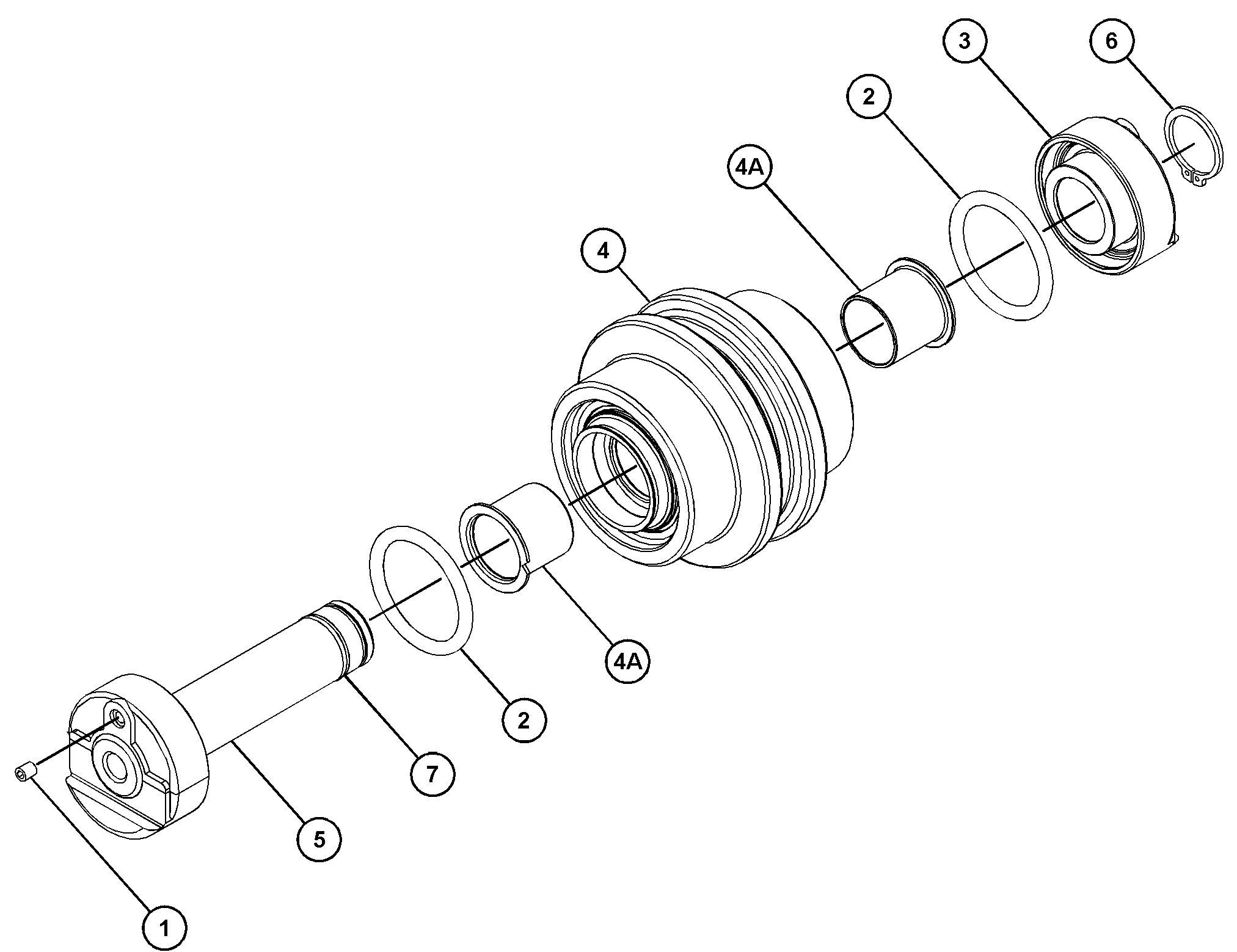 422-0837: Carrier Roller Assembly 4220837 купить