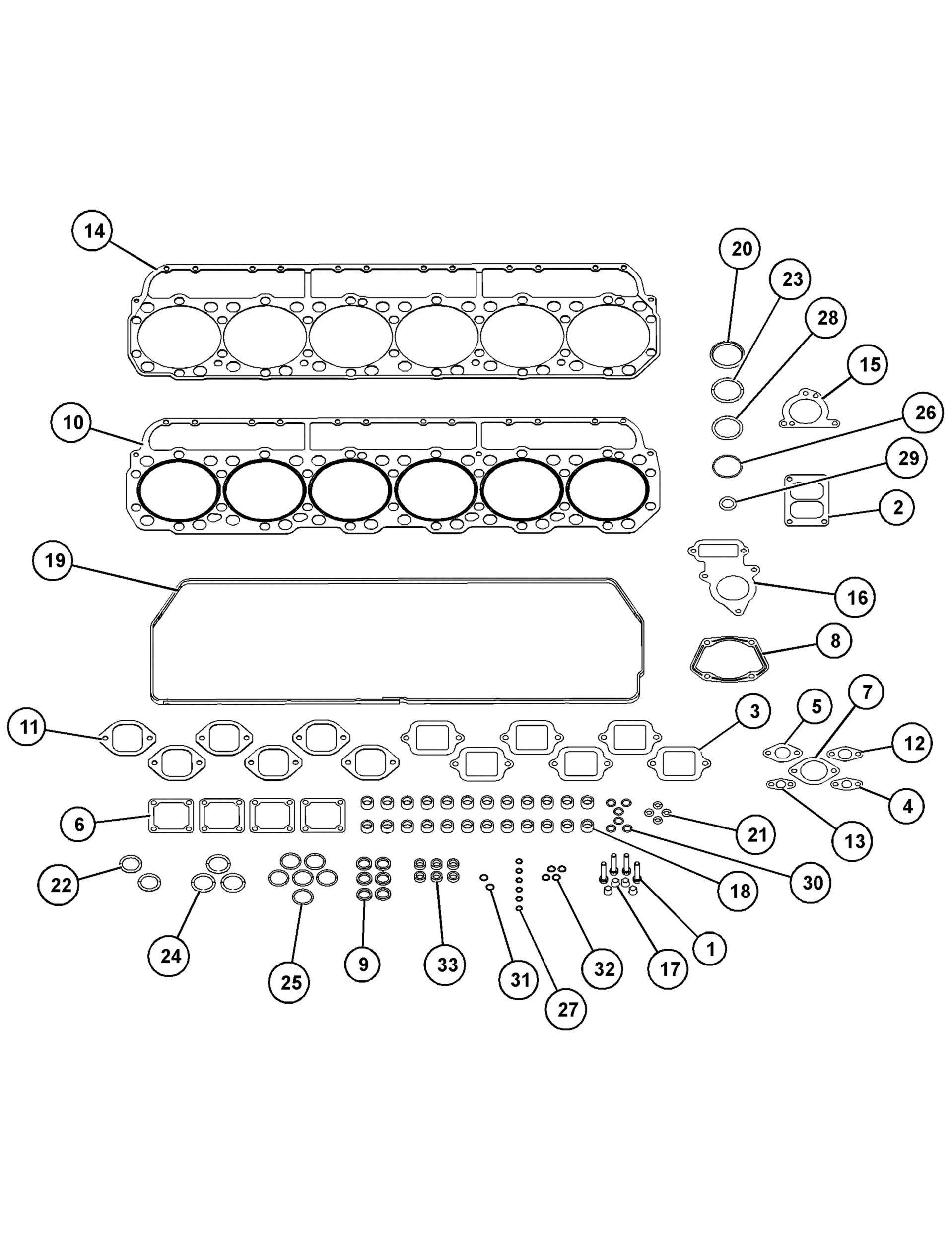 425-9564: KIT-CYLINDER HEAD INSTALL 4259564 купить