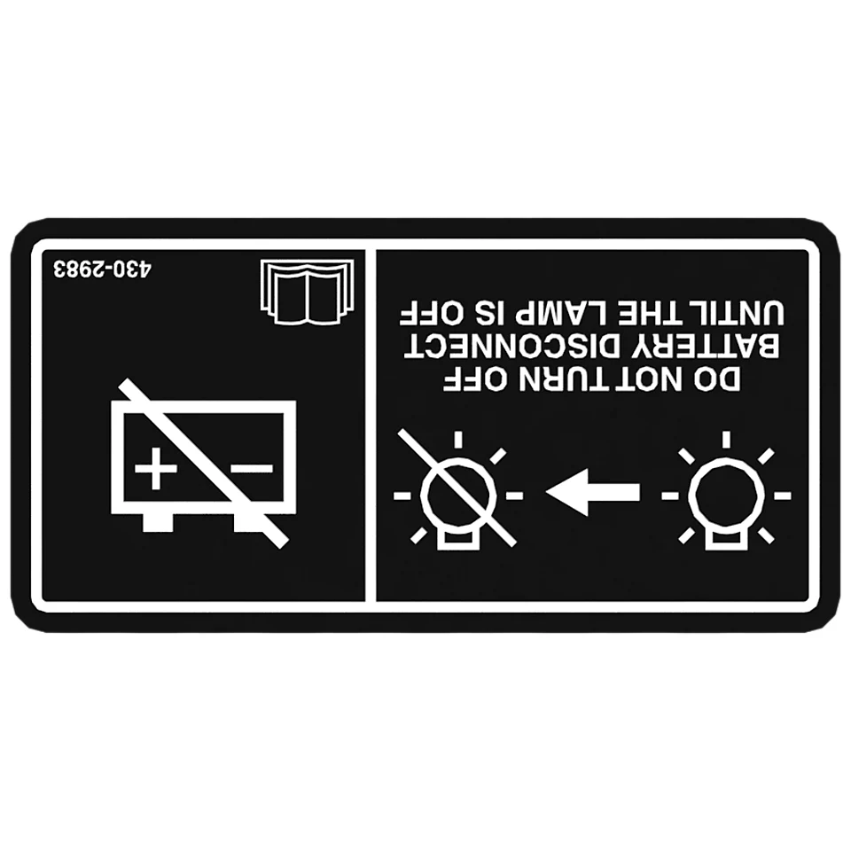 430-2983: НАКЛЕЙКА АКБ 4302983 купить
