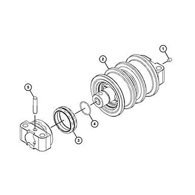 435-2895: Large Hex Track Roller Groups 4352895 купить