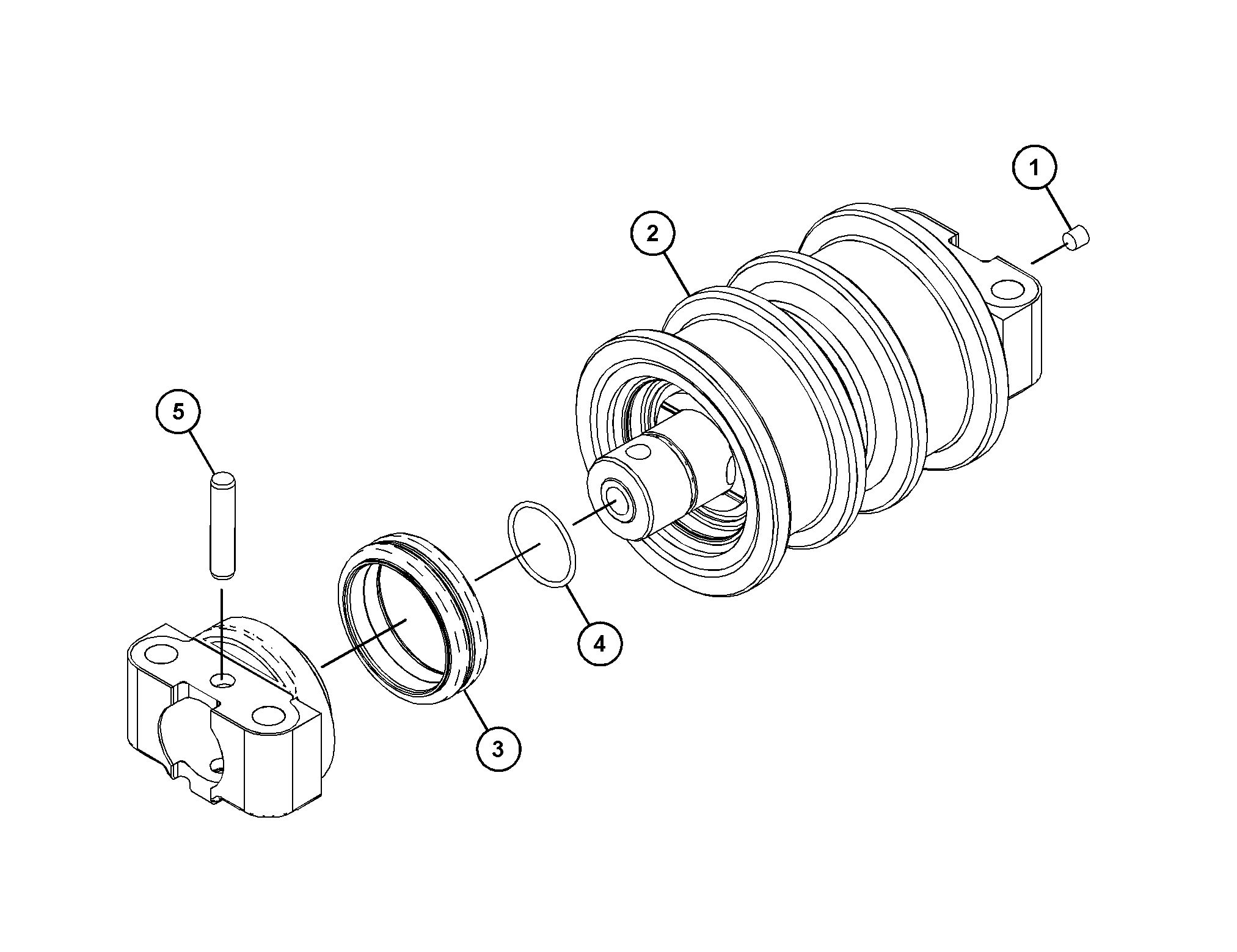 435-2895: Large Hex Track Roller Groups 4352895 купить