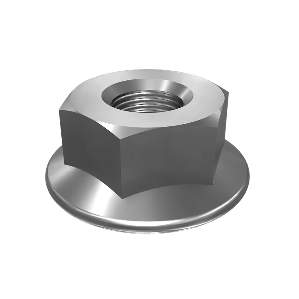 440-2081: M6 X 1mm Hex Flange Nut 440-2081 Caterpillar