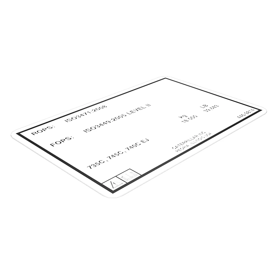 446-9814: Protective Structure Identification Film Label 4469814 купить