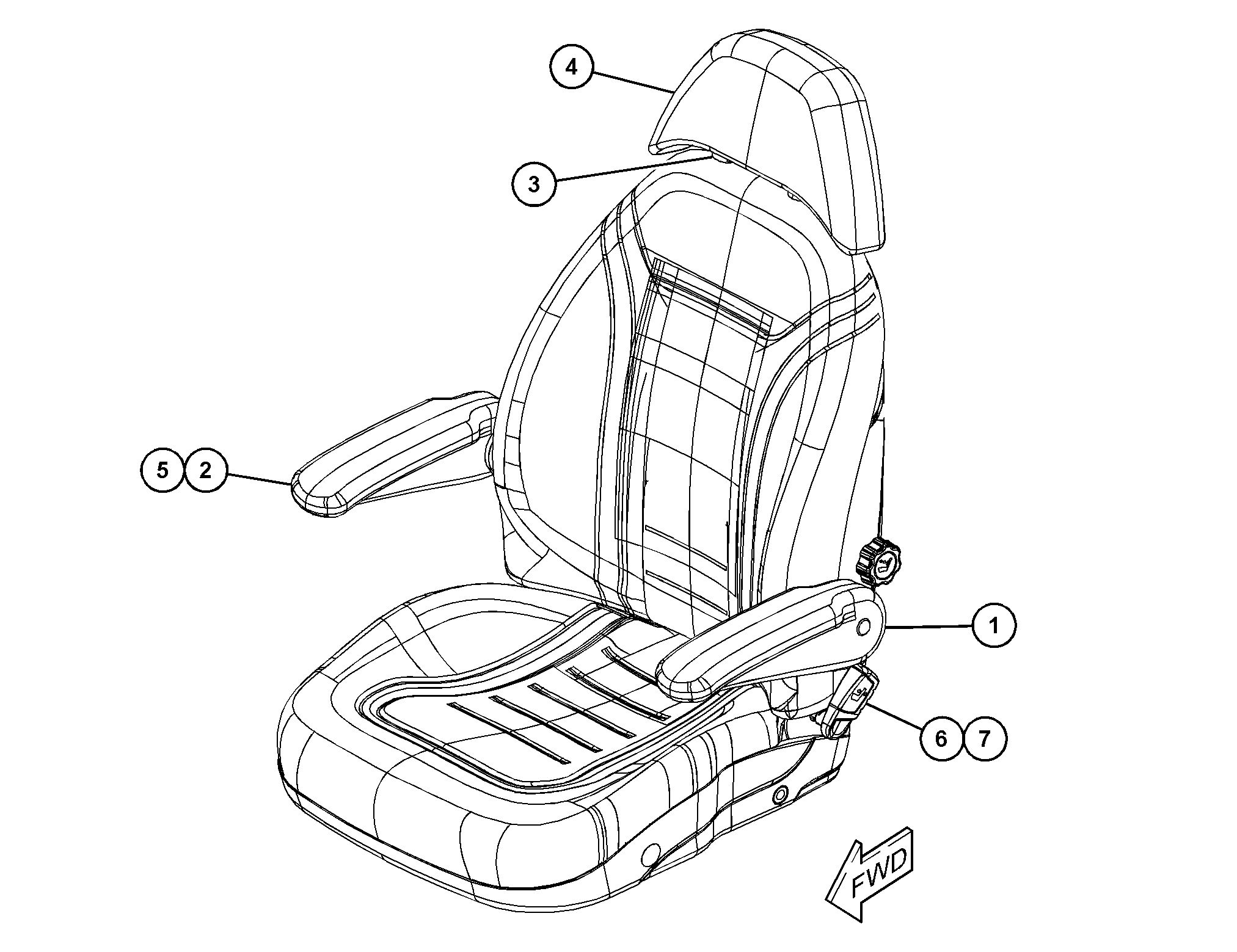 452-9067: Seat Assembly 4529067 buy