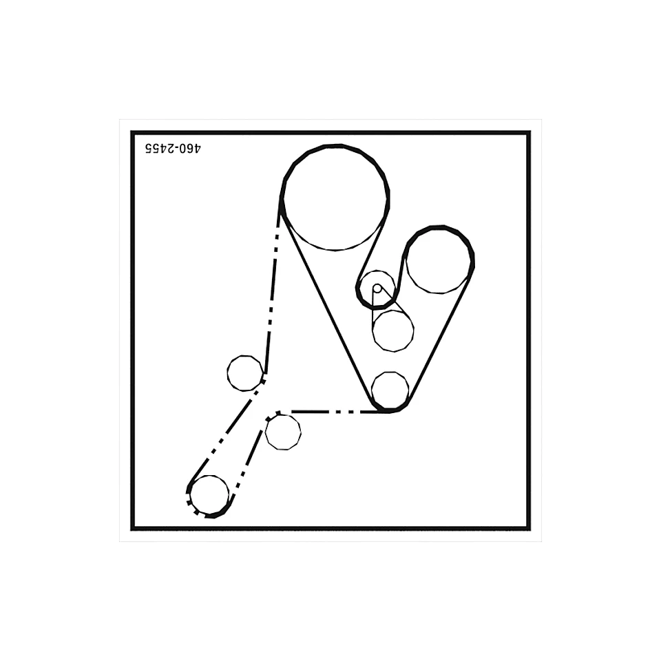 460-2455: НАКЛЕЙКА РЕМНЯ 4602455 купить