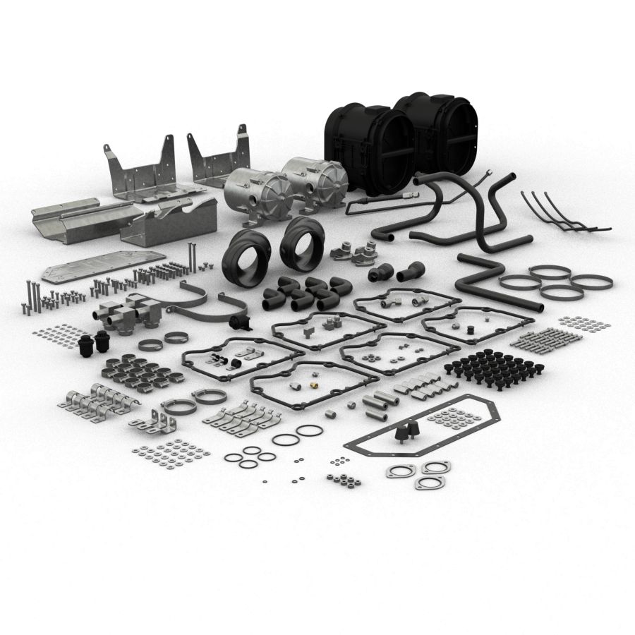 468-8675: Aftercooler & Lines Install Kit 4688675 купить
