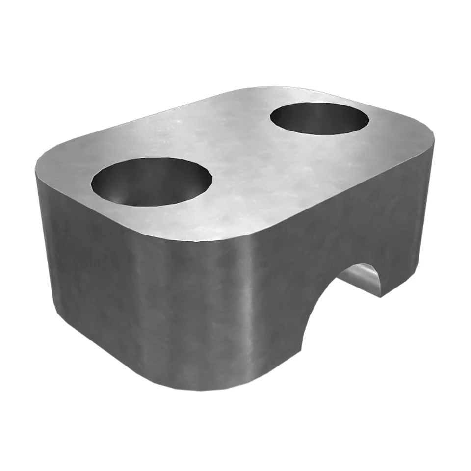 472-1451: Single Tube Saddle Clamp, Half Clamp 472-1451 Caterpillar