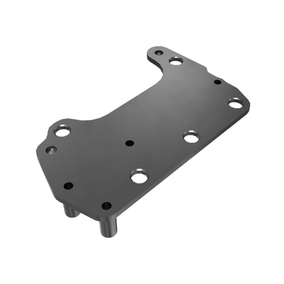 495-4153: 8mm Thick Fuel Filter Mounting Bracket Plate 495-4153 Caterpillar