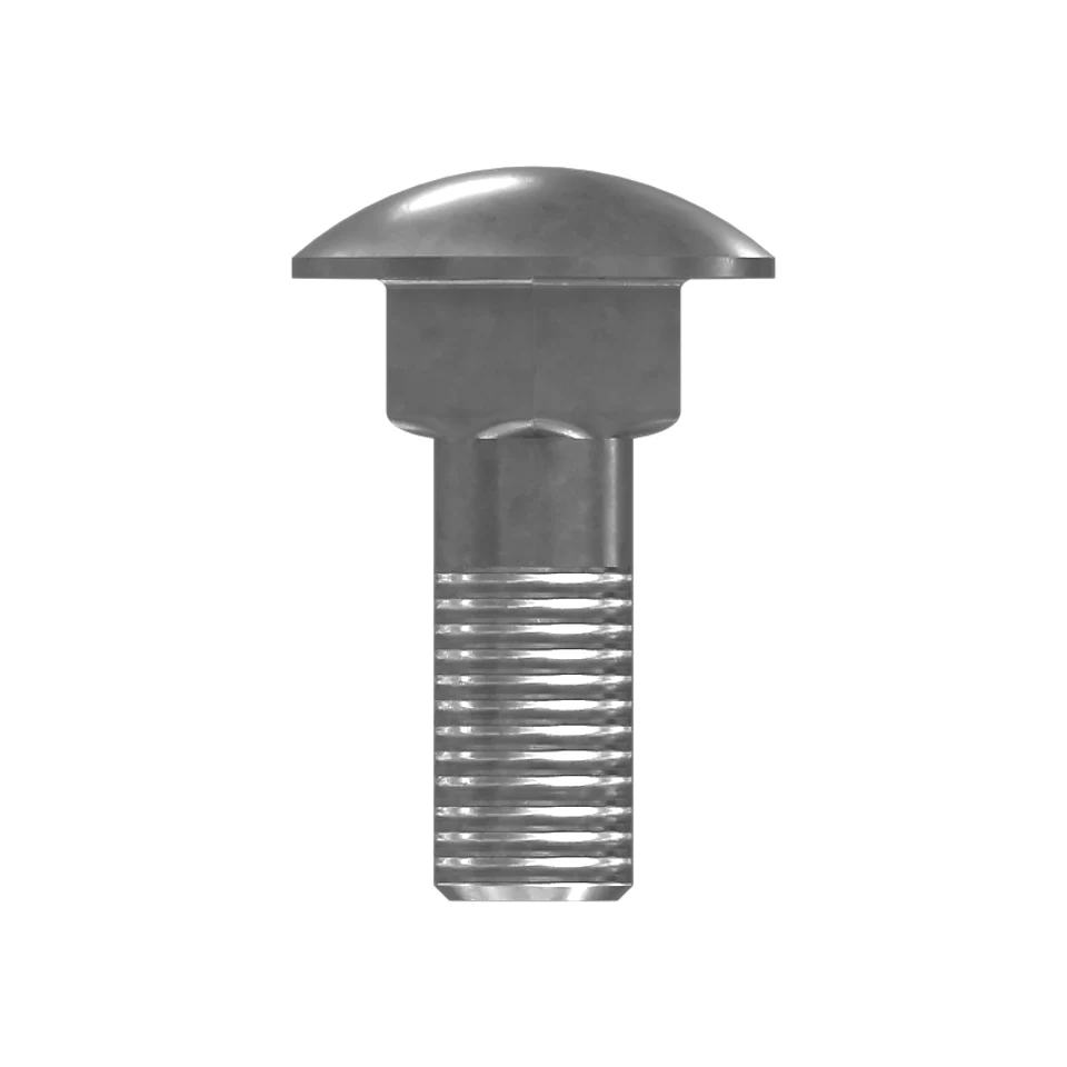498-3835: M16-2 X 50mm Carriage Bolt 4983835 купить