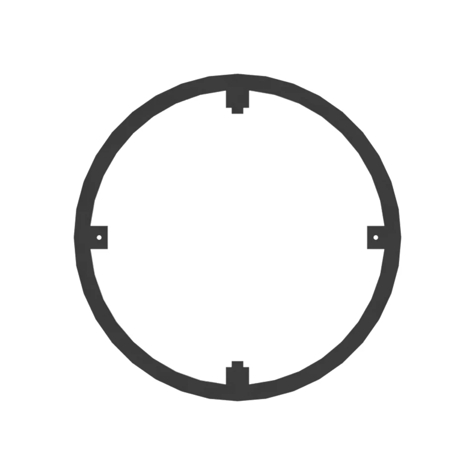 519-1706: 40mm Thickness Final Drive Spanner Ring 5191706 купить