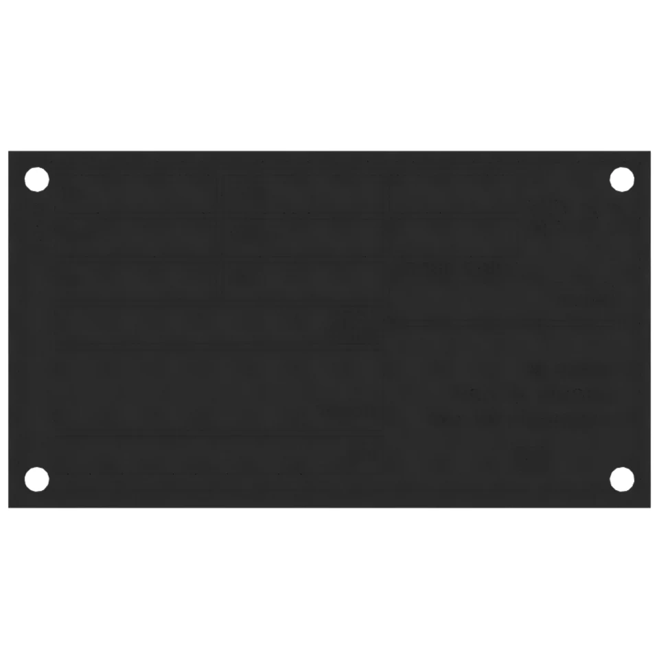 529-5916: Work Tool Identification Plate 5295916 купить
