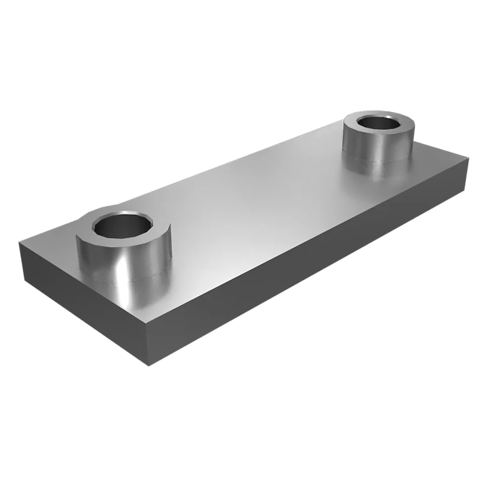 535-3438: 18mm Thick Hydraulic Hose Mounting Plate 5353438 купить