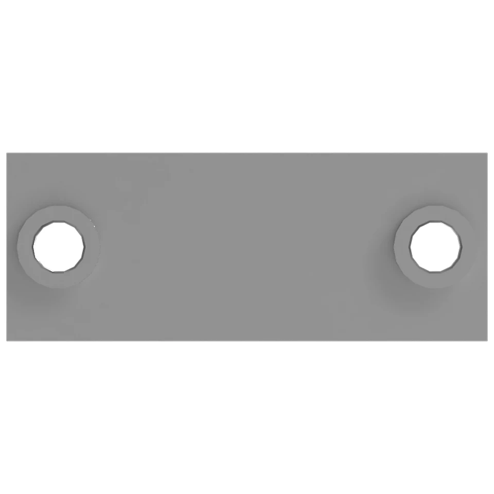 535-3438: 18mm Thick Hydraulic Hose Mounting Plate 5353438 купить