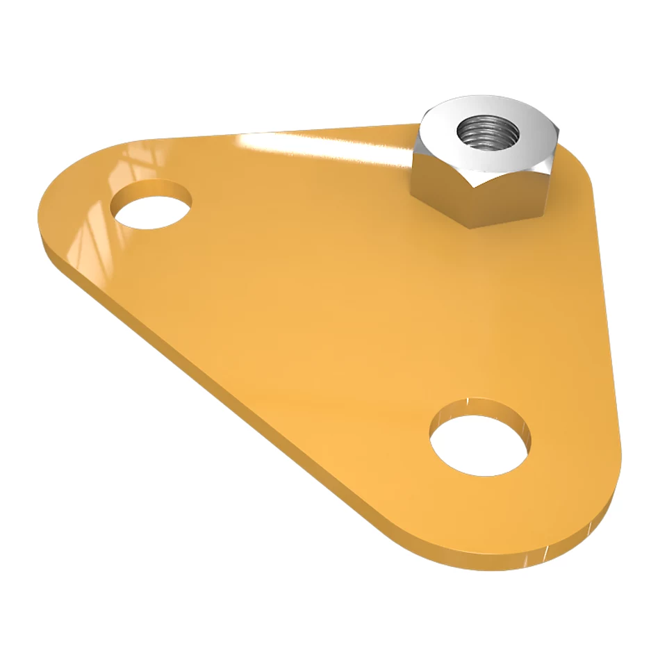 547-8733: Bottom Guard Wiring Support Plate 5478733 Caterpillar