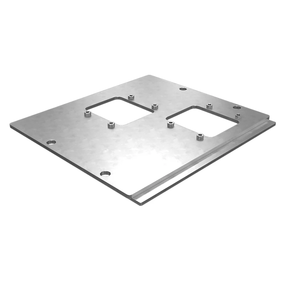 560-2336: 12mm Thickness Bottom Guard Attachment Plate 5602336 Caterpillar