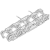 561-1089: Звено гусеницы в сборе (SALT) 5611089 купить