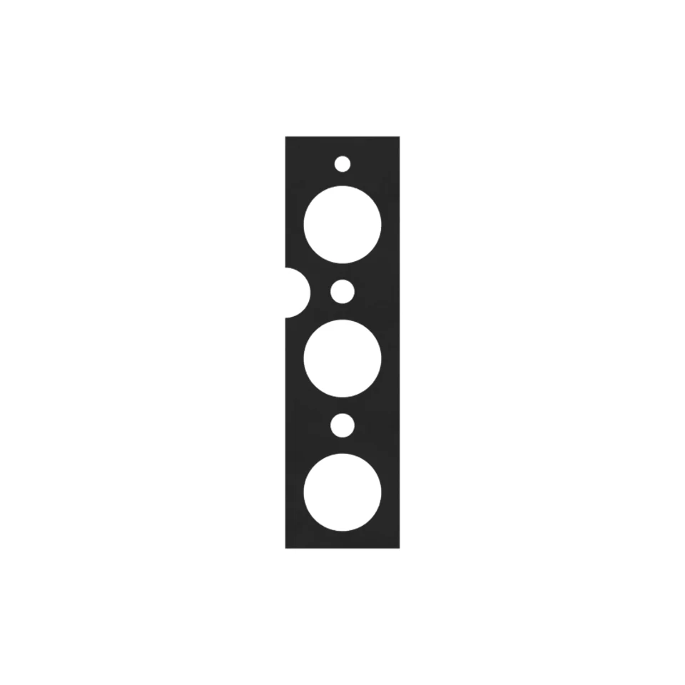 566-5352: 8mm Thick Counterweight Cylinder Mount Plate 5665352 купить