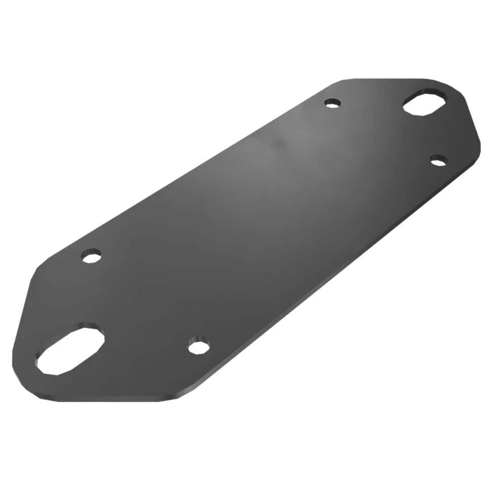 585-9187: Exhaust Pipe Warning Plate Mounting Plate 585-9187 Caterpillar